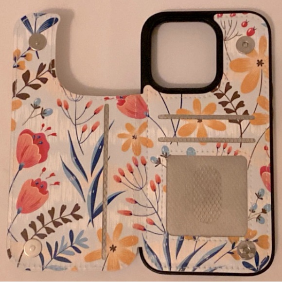 Floral iPhone 14 Pro Case - Picture 2 of 3